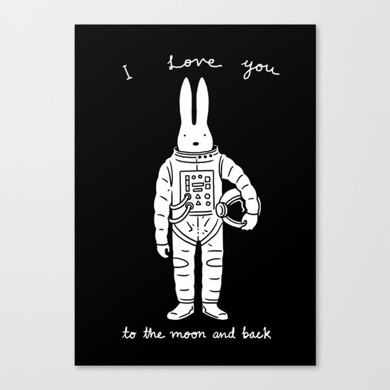 To the Moon and Back Canvas Print