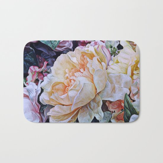 Painted Bath Mat