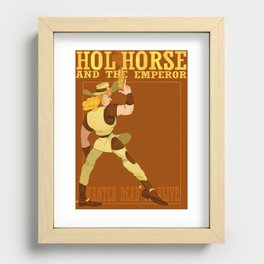 The Whole Horse Recessed Framed Print