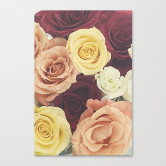 Vintage Roses II Canvas Print