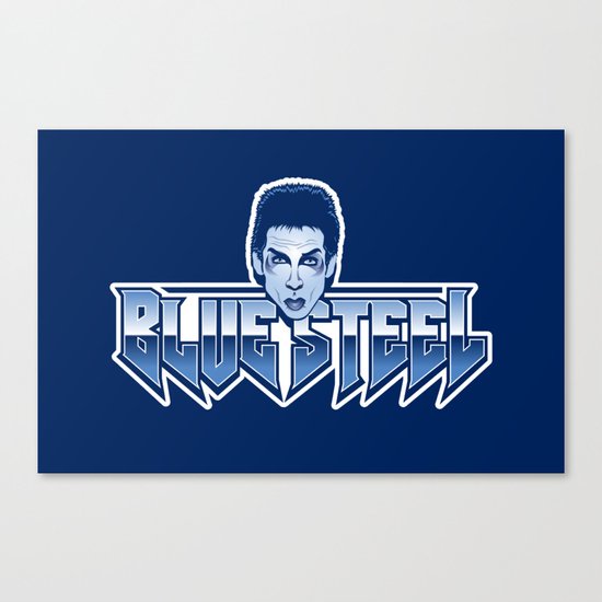 Blue Steel Canvas Print