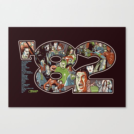 '82 Canvas Print