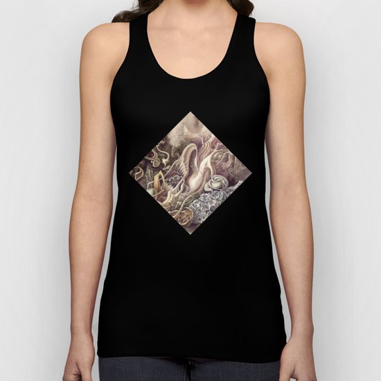 SURREAL COMPOSITION (AQUARELLE) Unisex Tank Top