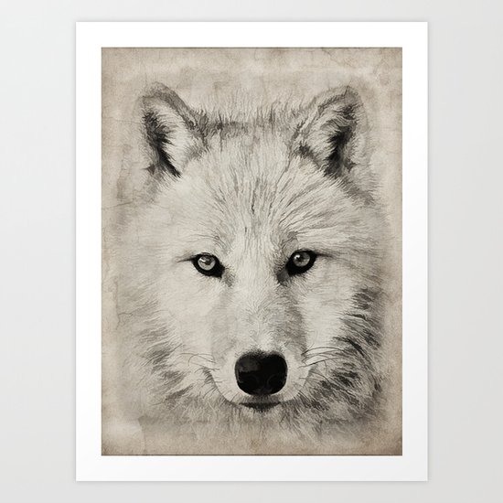 WOLF Art Print