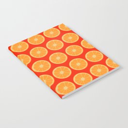 Oranges Pattern Notebook
