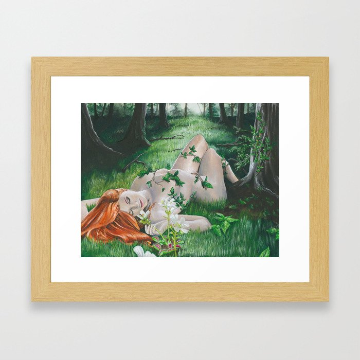 One with Nature Framed Art Print