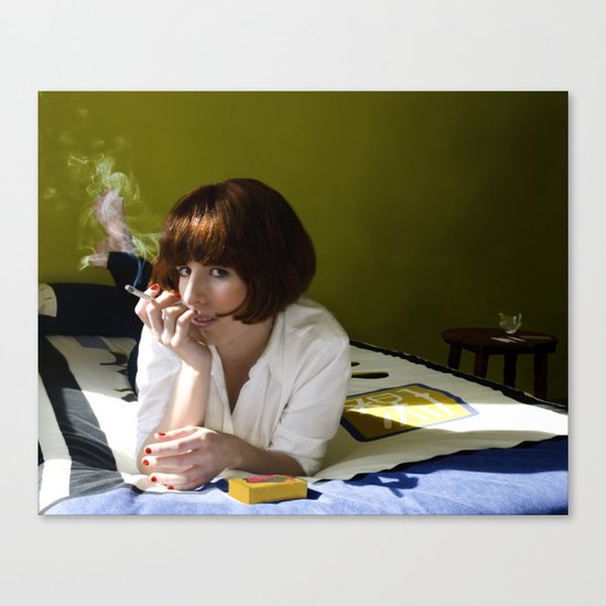 Mia, Pulp Fiction Canvas Print