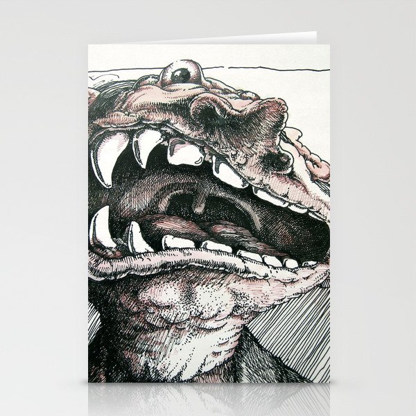 Monster  Stationery Cards