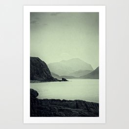 The Lake in the Mountains V Art Print