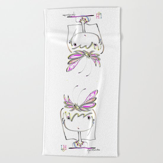 haritsadee 1 Beach Towel