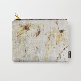 soft Carry-All Pouch | Painting, Collage, Nature 