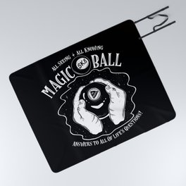 Magic Sk8 Ball Picnic Blanket