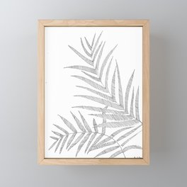 Palm Leaves Framed Mini Art Print