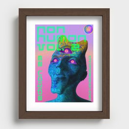 Non Human Series Vol. 2: Portrait #3 Recessed Framed Print