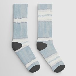 simple blue stripe Socks