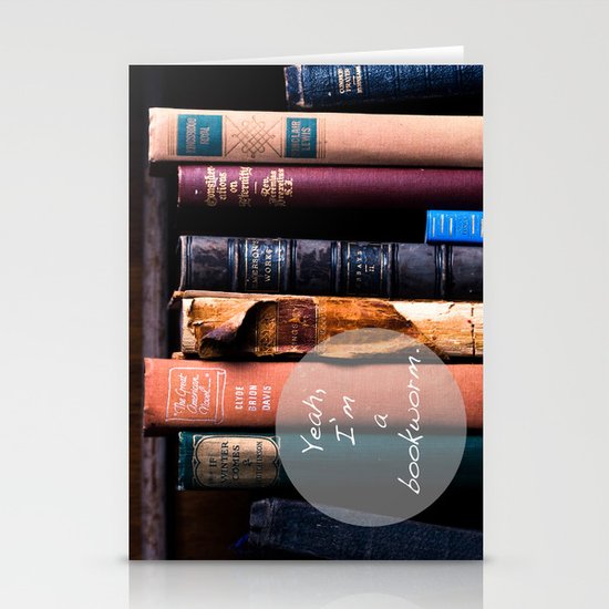 Vintage Books Stationery Cards