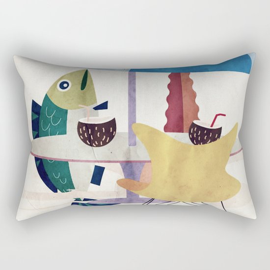 Fischzeit Rectangular Pillow