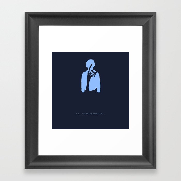 I'll Be Right Here -E.T. : The Extra-Terrestrial Framed Art Print