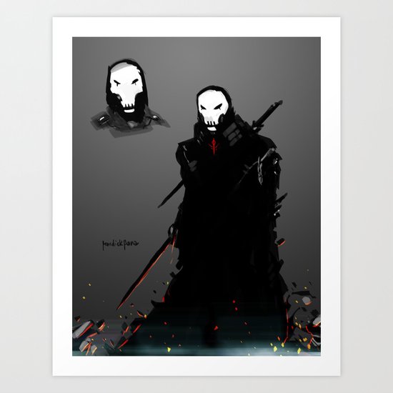 Skullz Art Print