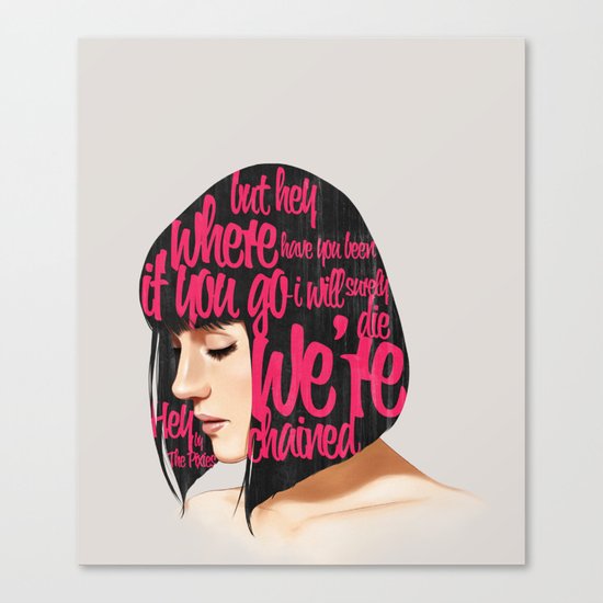 Songs VI. Canvas Print