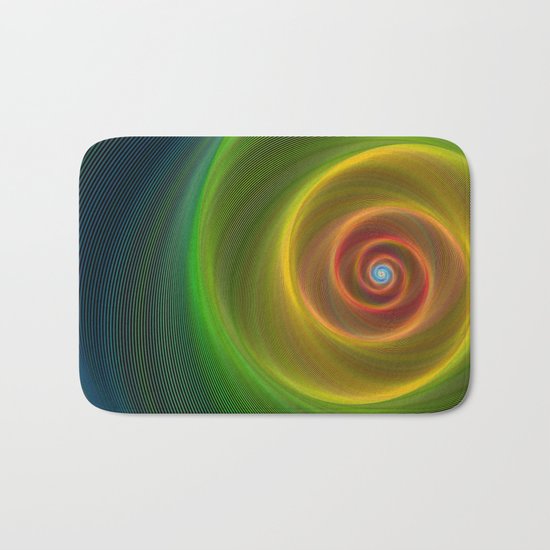 Space dream spiral Bath Mat