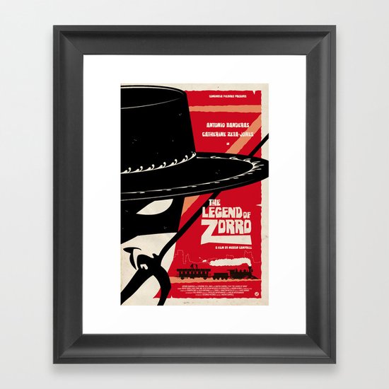 Legend Framed Art Print