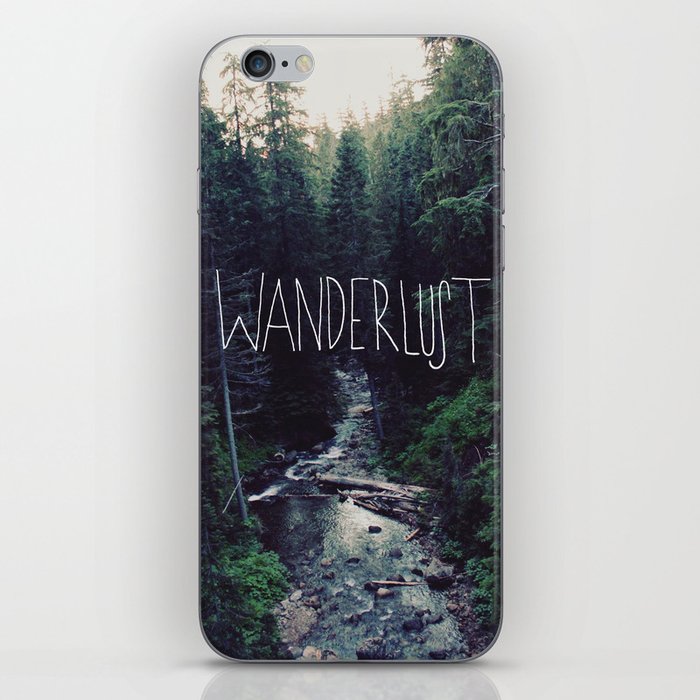 Wanderlust: Rainier Creek iPhone Skin