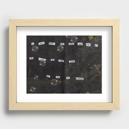 the predatory wasp of the palisades is out to get us! Recessed Framed Print