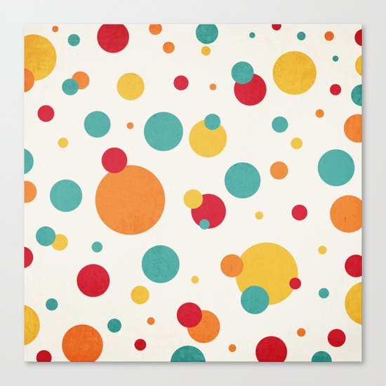 I'm Just A Bit Dotty! Canvas Print