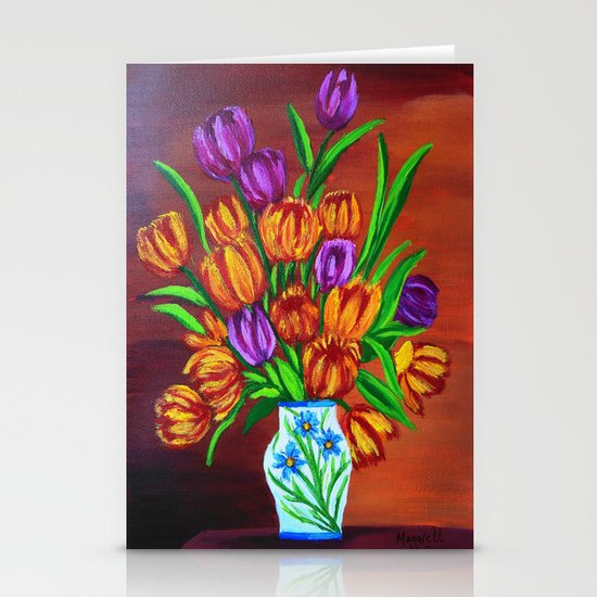 Valentine's bouquet Stationery Cards