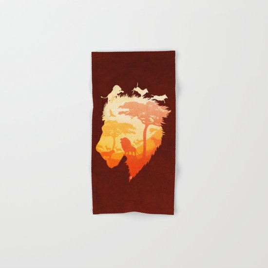 The Soul of a Lion Hand & Bath Towel
