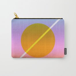 Verano I Carry-All Pouch | Blue, Summercolors, Summer, Pink, Colorful, Yellow, Retro, Circle, Purple, Sun 