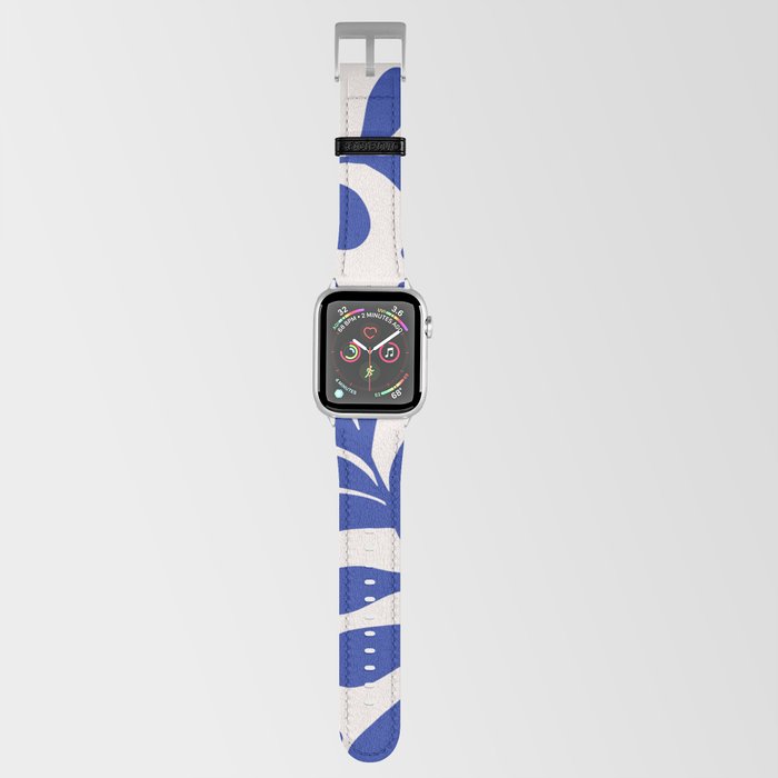 Blue foliage Apple Watch Band