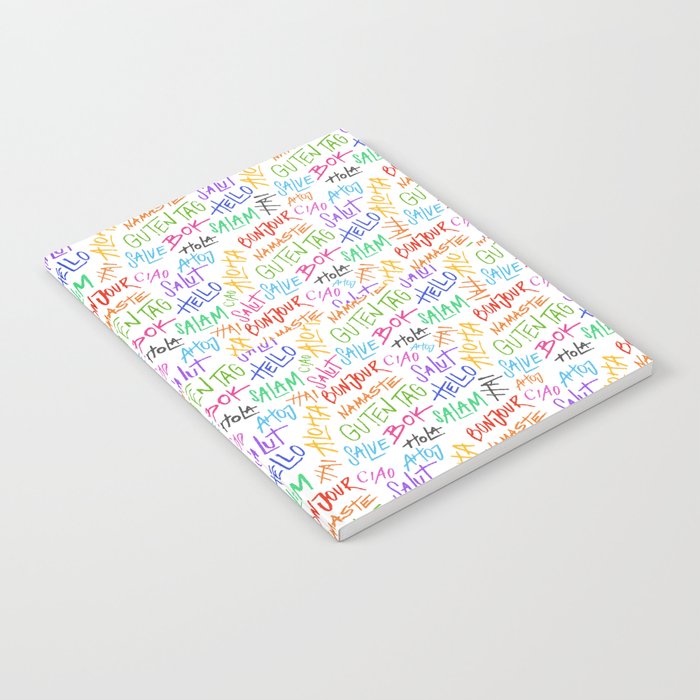 Words pattern Notebook