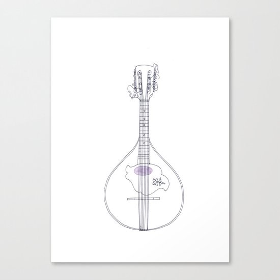 Mandoline Canvas Print