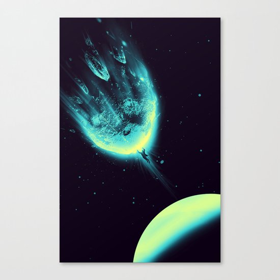 There Is No Planet to Save Canvas Print