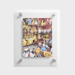 Turkish Pottery  Floating Acrylic Print