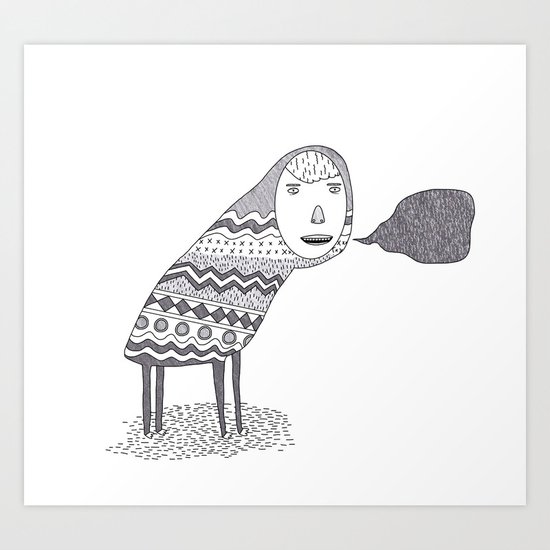 (A Wuggie) Art Print