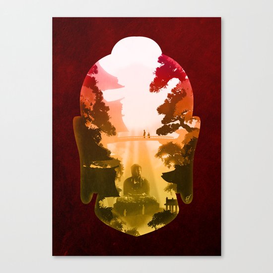 Rising Sun Canvas Print