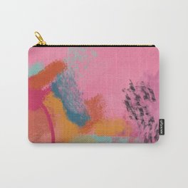 Horizon Carry-All Pouch | Digital, Oil, Abstract, Watercolor, Ink, Aerosol, Acrylic, Painting, Pattern 