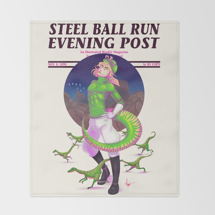 JJBA :: Diego Brando Ver.1 Throw Blanket by ff0555 | Society6