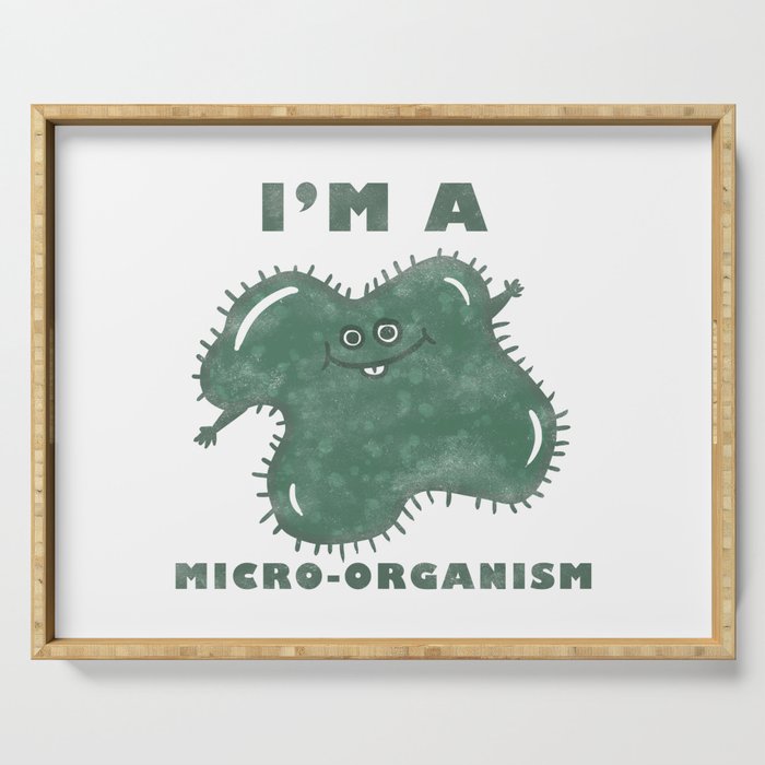 Funny Biology Memes Teacher Student Bacteria Gift Serving Tray By Pubeast Society6