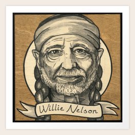 Willie Nelson Art Prints For Any Decor Style Society6