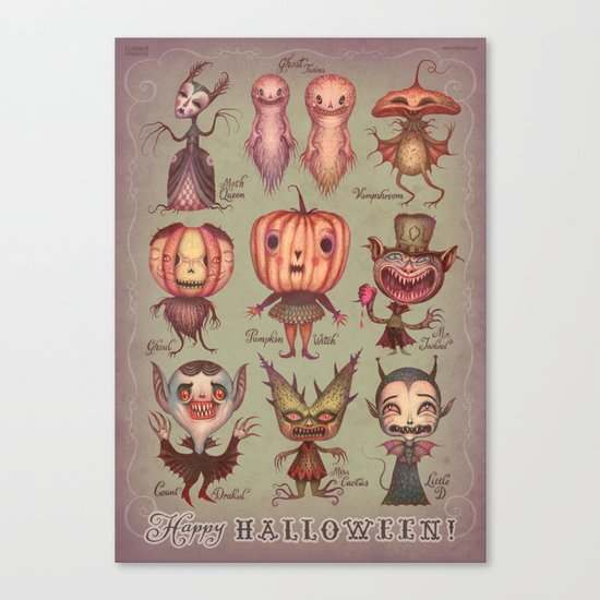 Happy Halloween! Canvas Print