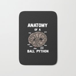 Anatomy Of A Ball Python Bath Mat