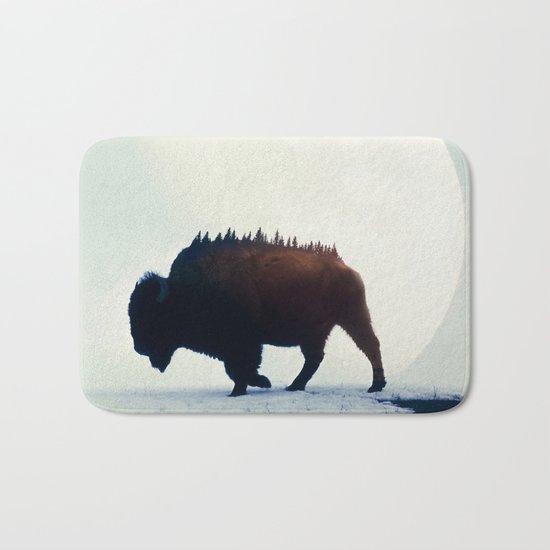 Wild West #society6 #decor #buyart Bath Mat