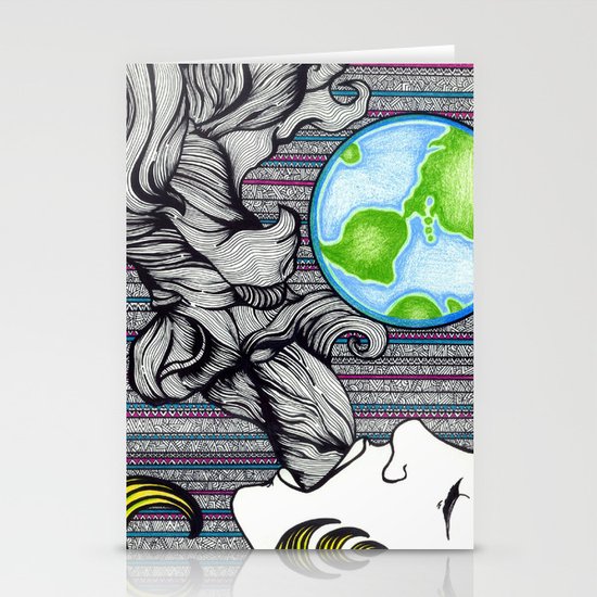 Earthling Stationery Cards