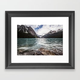  Lake Louise | Landscape Photography | Travel Alberta Framed Art Print