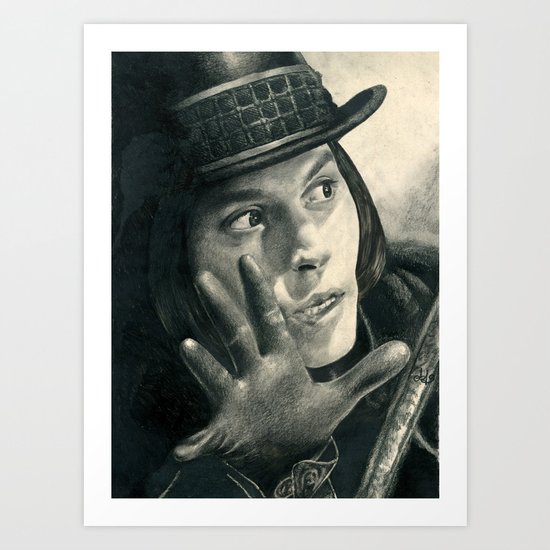 Willy Wonka - Chocolate Factory Art Print