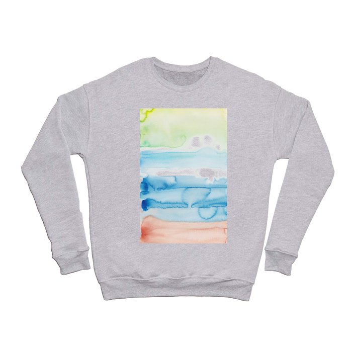 22    | 191215 | Abstract Watercolor Pattern Painting Crewneck Sweatshirt